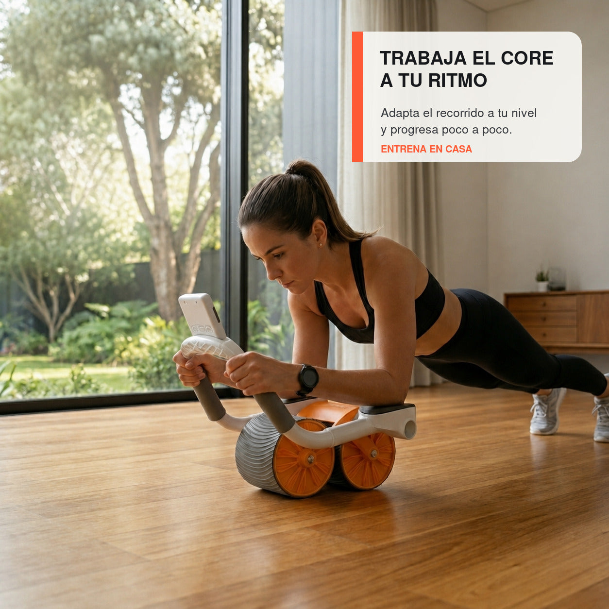 Rodillo abdominal CoreRoll Pro